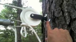 Setting Up a Pulley Clothesline [upl. by Arria]