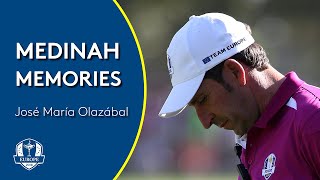 José María Olazábal on the Miracle in Medinah  Medinah Memories [upl. by Yddet923]