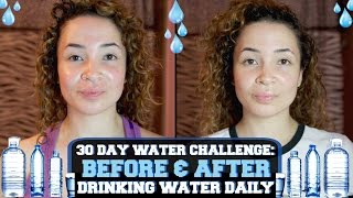 30 Day Gallon Water Challenge BEFORE amp AFTER [upl. by Acim]