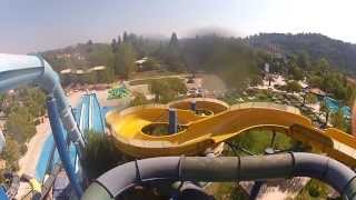 Corfu Aqualand HD Grèce  septembre 2012  07 Minutes avi [upl. by Yttak487]