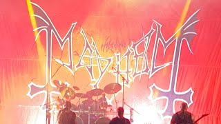 Mayhem  Freezing Moon Live at Rockstadt Extreme Fest 2023 4th August 2023 [upl. by Attehcnoc]