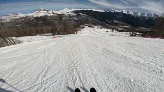 Serre chevalier piste rouge Michel Canac [upl. by Steck63]