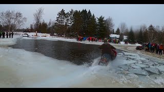 Pickerel Lake 2023  Sleds Drowning amp Crashing [upl. by Yasnil]