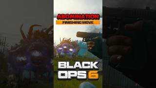 The Abomination Finishing Move in BLACK OPS 6 ZOMBIES [upl. by Akimak]