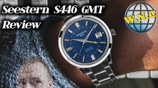 Seestern S446 GMT Review Cant afford a Grand Seiko the S446 might be able to scratch that itch [upl. by Enirual]