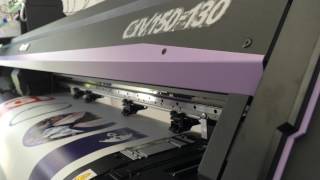 Mimaki CJV150130 Installation [upl. by Hilar]