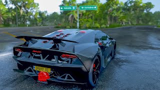 Lamborghini Sesto Elemento  Forza Horizon 5  Steering Wheel Gameplay [upl. by Kurys]