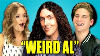 Teens React to Weird Al Yankovic [upl. by Isnam]