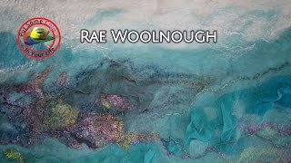 Art tips with Free Textile Art Lessons with Rae Woolnough on Colour In Your Life [upl. by Washburn]