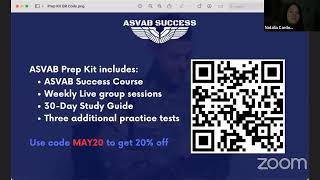 ASVAB Free Preview Class  May 22 2024 [upl. by Annohsak903]