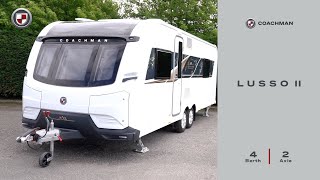 Coachman Caravan Company Ltd Lusso II 2024 Season [upl. by Kirshbaum]