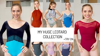 My HUGE Leotard Collection TRY ON [upl. by Cariotta323]