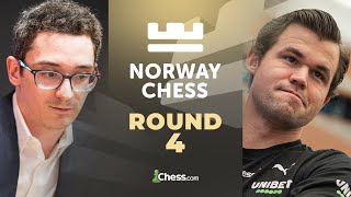 Magnus vs Fabiano Will He Bounce Back From His Defeat To Climb Leaderboard Norway Chess 2024 Rd 4 [upl. by Geehan314]