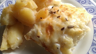 Receta Coliflor con bechamel gratinada como preparar paso a paso buenísima [upl. by Eneiluj]