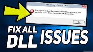 2024 Guide on How to fix all DLL Errors in Windows 1011 [upl. by Lenard770]