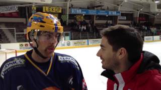 HOCKEY  CHAMONIX  CAEN  Réactions de Julien TREMBLAY [upl. by Lenka765]