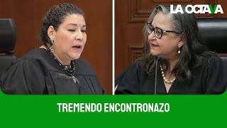 ENCONTRONAZO entre NORMA PIÑA y LENIA BATRES por INSULTOS [upl. by Nyrmak857]