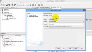 Java Tutorial 28  Visual Programming in Java Using Netbeans [upl. by Aia]