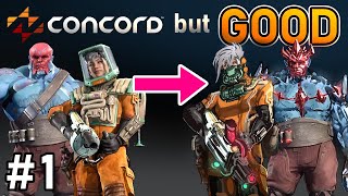 Pro Artist fixes Concord Characters  Part 1 [upl. by Boyse230]