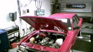 Ford Cortina Mk5 29i Dyno Run [upl. by Yreva328]