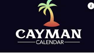 Caymans Calendar 91423 [upl. by Bremble]