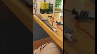 DIY Ironless linear motor v2 open loop [upl. by Shuping]