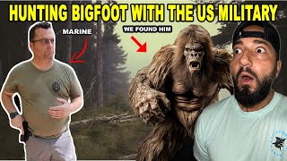 HUNTING BIGFOOT WITH THE US MILITARY  CAUGHT ON CAMERA [upl. by Dunning]