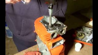 3  Briggs and Stratton 5HP 130202  Valve Lapping [upl. by Atelokin]