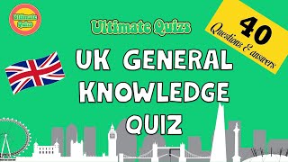 UK General Knowledge Quiz  40 Pub Quiz Trivia Questions amp Answers Are you good enough [upl. by Buyse]