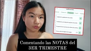 Comentado las NOTAS del TERCER TRIMESTRE  Ciclo Formativo Medio de Técnico en Video DJ y Sonido [upl. by Perloff]