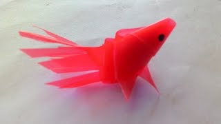 DIY craftshow to make handicrafts from straw forming fish [upl. by Olive]