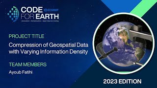 Compression of Geospatial Data  CfE 2023 Final Presentations [upl. by Redvers]