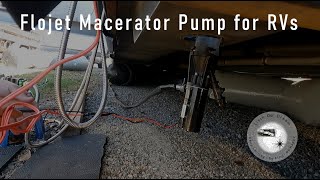 Flojet Macerator Pump for RV [upl. by Odlanra]