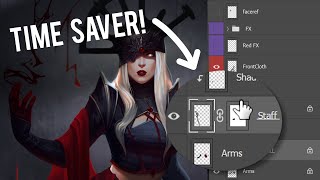 How to Use Layers for Digital Painting [upl. by Herra]