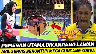 MENARINARI DIKANDANG LAWAN💥11X SERVIS BERUNTUN MEGA JD SEJARAH BARU LIGA KOREA ONE MAN SHOW 🔥 [upl. by Neelloj139]