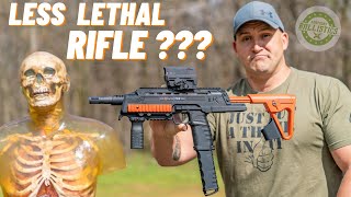 Less Lethal Tactical Rifle Gimmick Or Legitimate [upl. by Aienahs]