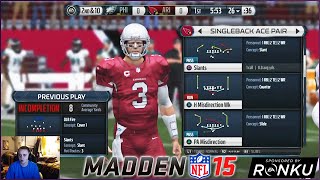 Madden 15  The Tyrann Mathieu amp Andre Ellington Show H2H amp Gauntlet Livestream [upl. by Mohammad]