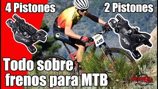 Frenos MTB ¿2 o 4 Pistones ❓ [upl. by Assenyl]