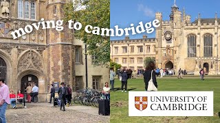 moving to Cambridge University vlog 📕  settling in freshers week matriculation supervisions [upl. by Channa114]