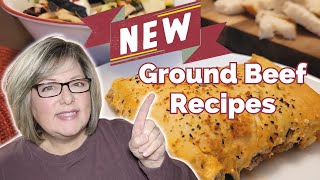 3 EASY Ground Beef Recipes Ive NEVER MADE BEFORE Youll ❤️ The Tasty Runza Crescent Roll Casserole [upl. by Annoved96]