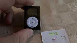 Digital Mini MP3 Player with FM Radio [upl. by Crowell]