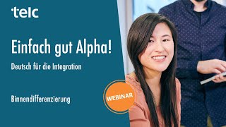 Einfach gut Alpha Deutsch für die Integration Binnendifferenzierung [upl. by Vito]