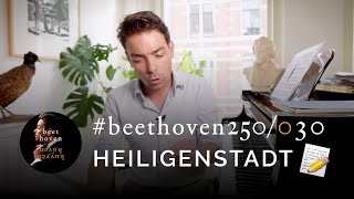 Beethoven250030 The Heiligenstadt Testament  Christiaan Kuyvenhoven pianist [upl. by Korrie]