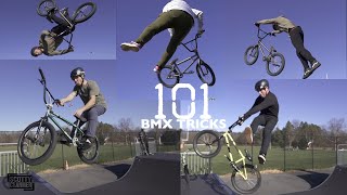 101 Different BMX Tricks From Easy To Hard [upl. by Nicolai]