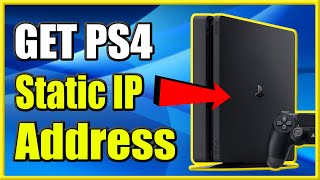 How to Setup a STATIC IP ADDRESS on PS4 for improved internet connection Fast Method [upl. by Caraviello]