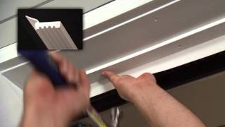 How to Install Vinyl Thermostop Garage Door Trim [upl. by Yennek291]