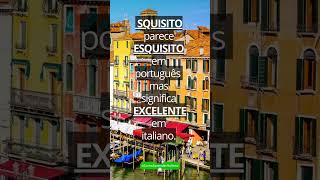 Significado de SQUISITO italiano italian italy italia frases aprenderitaliano viagem amore [upl. by Aillemac]