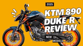 2025 KTM 890 Duke R Motorcycle Review [upl. by Morton]