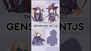 INTJ Genshin Impact characters shorts [upl. by Derrej]