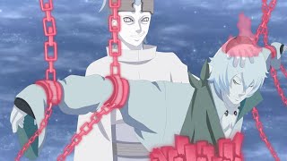 Urashiki AWAKENS in his vessel in Toneri Otsutsuki on the Moon  Boruto Episode Fan Animation [upl. by Enorej]